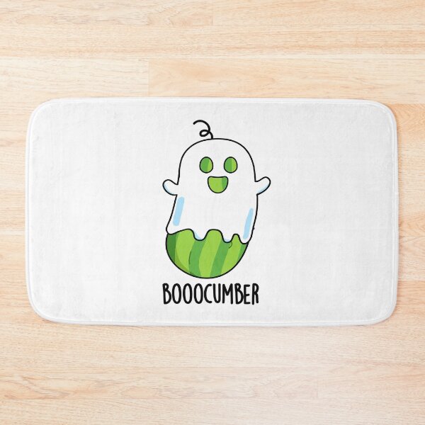 Item preview, Booocumber Ghost Funny Cucumber Puns  designed and sold by punnybone.