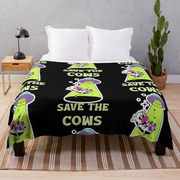 Item preview, Save The Cows Alien UFO designed and sold by JeffreyBa77186.