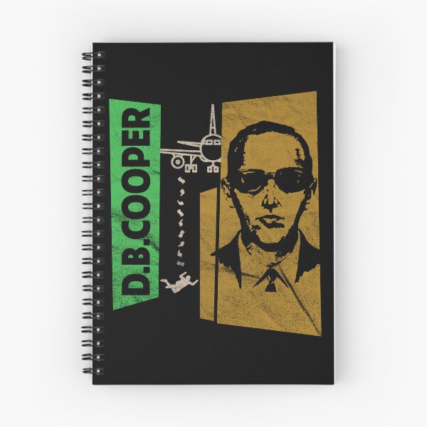 Item preview, DB Cooper - D.B. Cooper Retro Style/Best Seller Designs For Men & Women designed and sold by KyungFloresSZ.