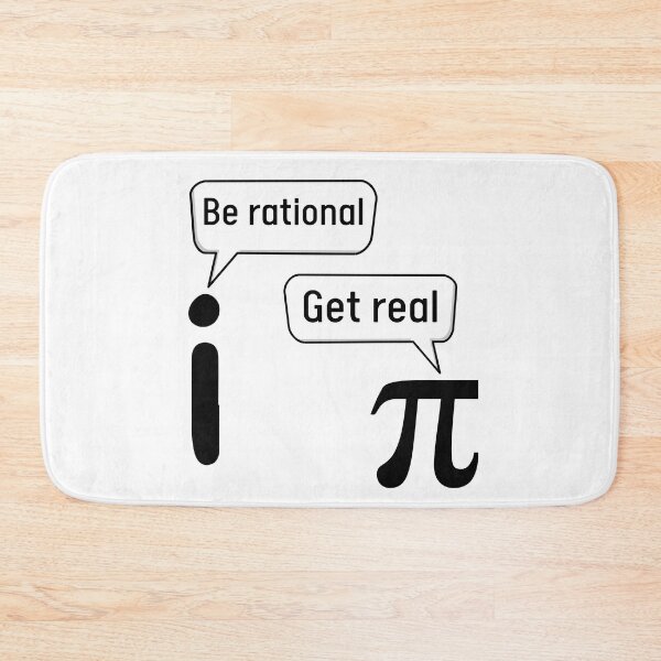 Item preview, How To Do Math Funny Quote | be rational get real designed and sold by PrintLess-77.
