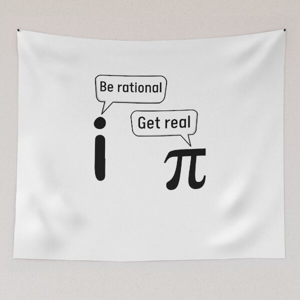 Item preview, How To Do Math Funny Quote | be rational get real designed and sold by PrintLess-77.