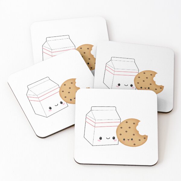 Item preview, Kawaii Milk and Cookie designed and sold by darklanterndsn.