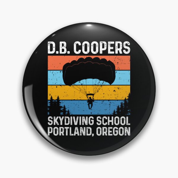 Item preview, DB Cooper - D.B. Coopers Skydiving School Portland Oregon/Best Gifts For Men and Women designed and sold by KyungFloresSZ.