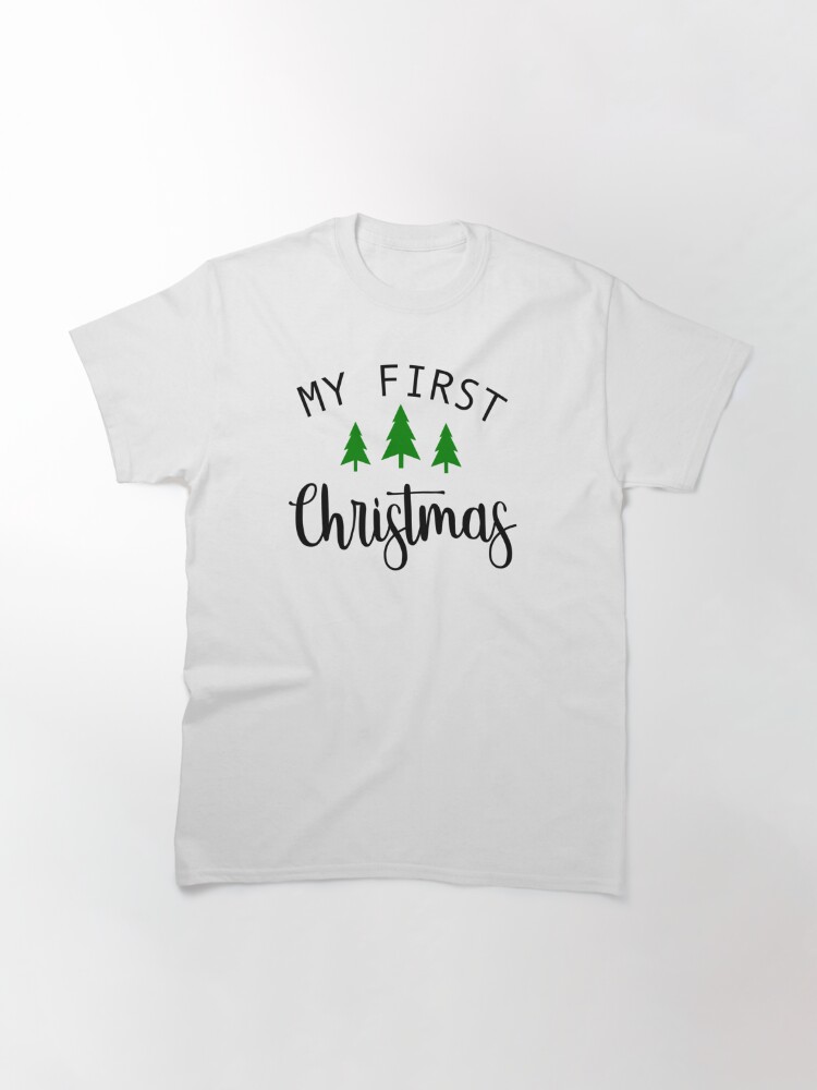 Disover My First Christmas, Baby's First Christmas 2023 T-Shirt