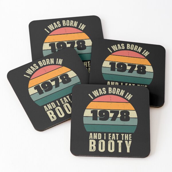 Item preview, I was born in 1978 vintage advertisment designed and sold by DesignsByDaddy.