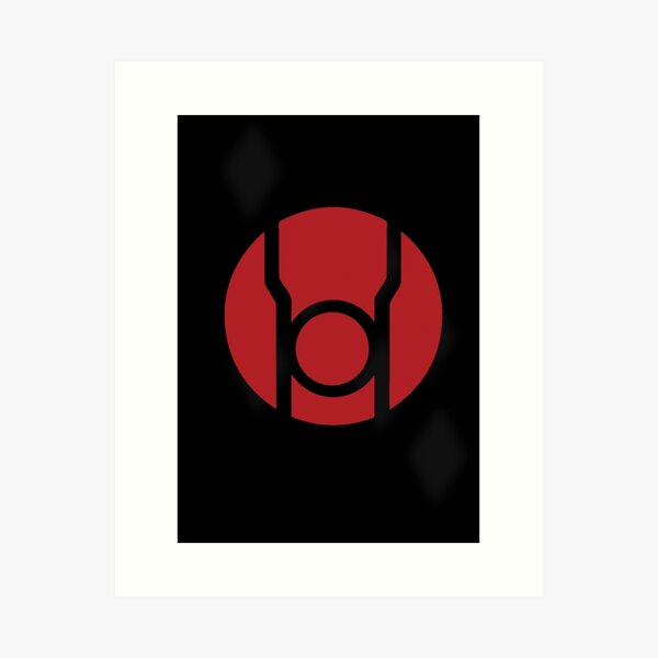 Red Lantern Poster v.2 Art Print