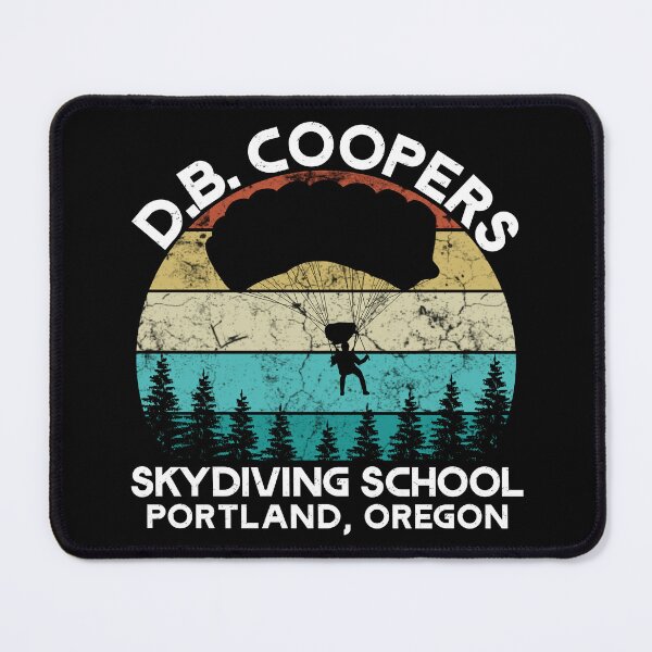Item preview, DB Cooper - D.B. Coopers Skydiving School Portland Oregon/Gifts For Men & Women designed and sold by KyungFloresSZ.