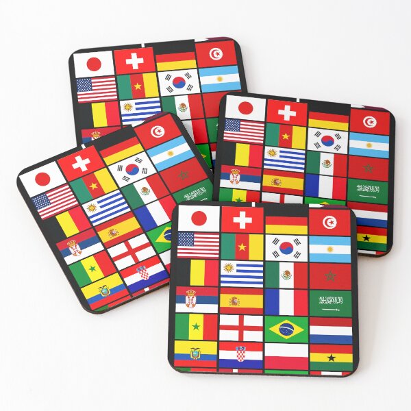 Item preview, Countries Participating In The World Cup 2022 Qatar designed and sold by niliai991.