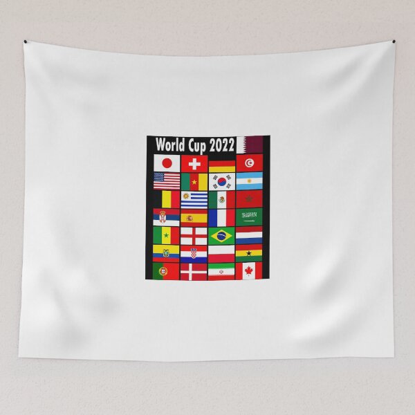 Item preview, Countries Participating In The World Cup 2022 Qatar designed and sold by niliai991.