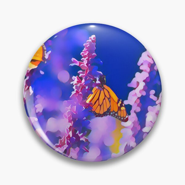 Item preview, Summer Monarchs  designed and sold by DotLaGrangeArt.