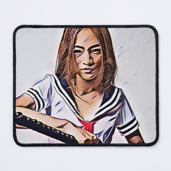 Item preview, Sexy Asian Comic Samurai School Girl Katana designed and sold by theniteflix.