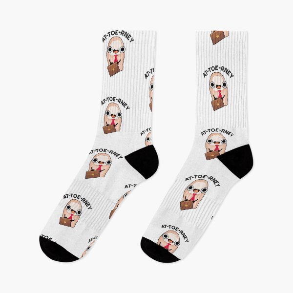 Item preview, At-toe-rney Attorney Funny Toe Puns  designed and sold by punnybone.