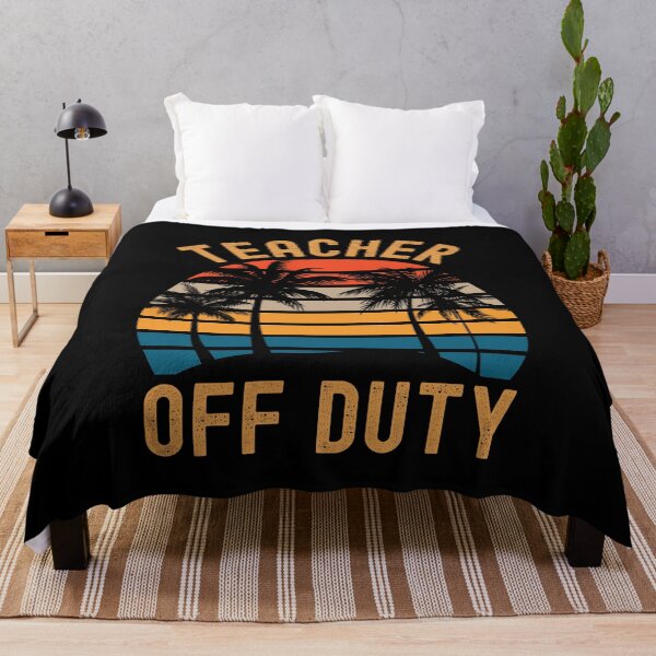 Item preview, Teacher Off Duty - Funny Professor Retirement, Retired Teacher, Retirement Teacher, Retired Professor, Professor Sabbatical, Teacher Summer Break, Teacher Summer Vacation designed and sold by jadedscientist.