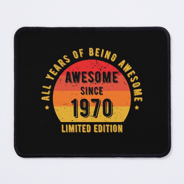 Item preview, Awesome Since 1970 - 52th Birthday Gift designed and sold by ChicGraphix.