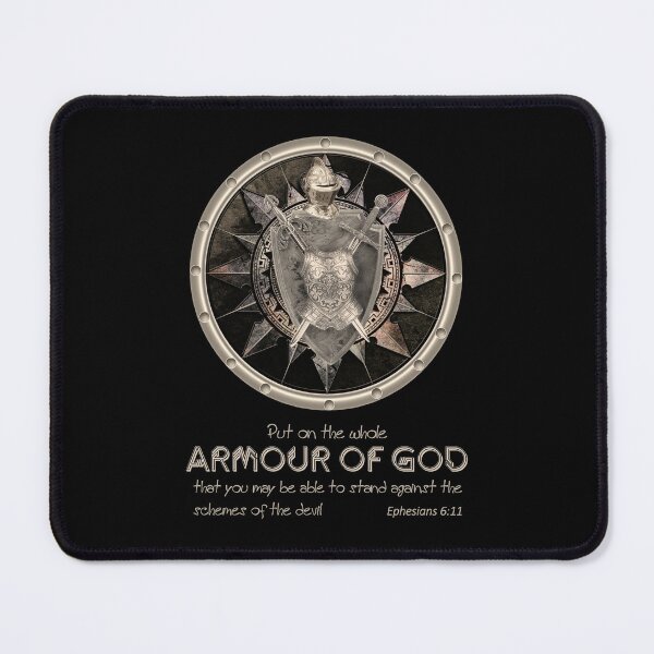 Item preview, The Armour of God - Against the Devil - Christian Verse T-shirt designed and sold by Narrow-Path.