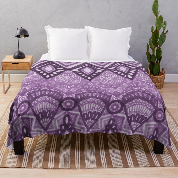 Item preview, Patterned Leaves in Violet designed and sold by GDiEDesigns.