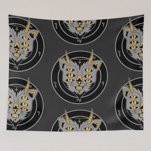 Item preview, six eye cat designed and sold by Travis Scotti.