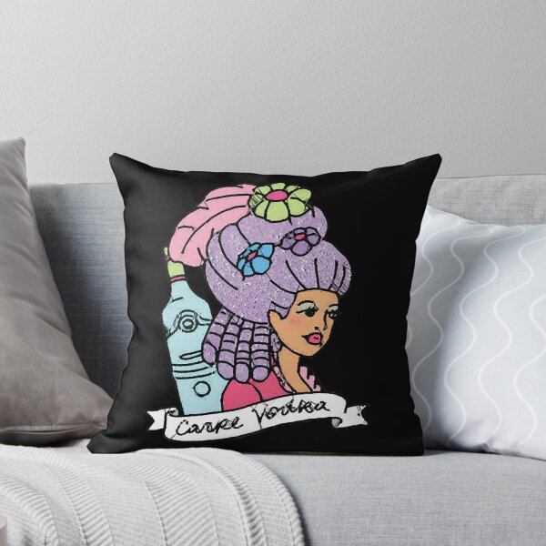 Item preview, Carpe Vodka French Sassy Antoinette Napoleon Drunk Print  designed and sold by DebbieKin39722.
