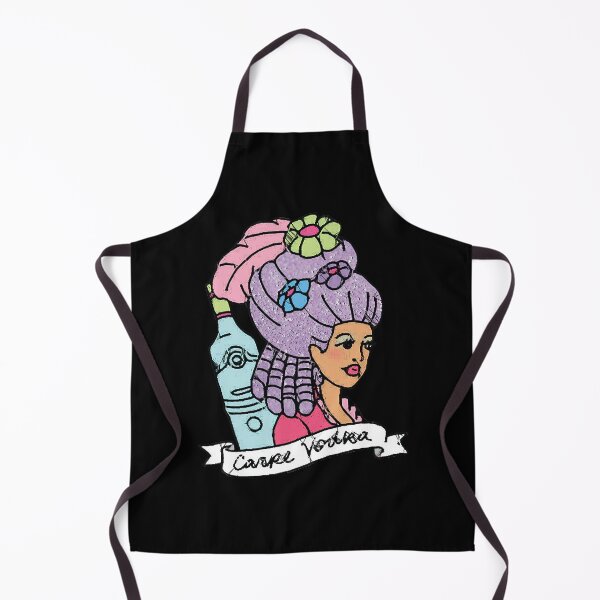 Item preview, Carpe Vodka French Sassy Antoinette Napoleon Drunk Print designed and sold by DebbieKin39722.