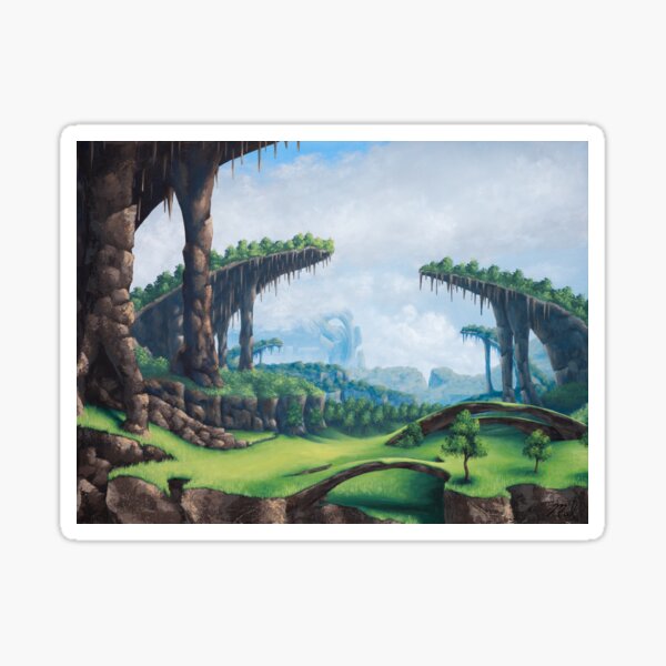 Pastoral Plains Sticker
