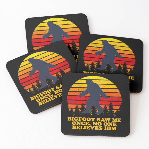 Item preview, Bigfoot Saw Me Once No One Believes Him designed and sold by narekmug.