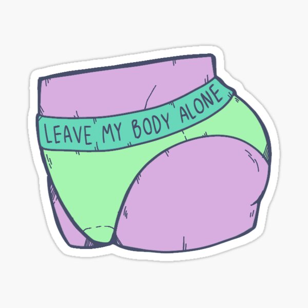 Body Autonomy 2 Sticker For Sale By Cheesesodaart Redbubble