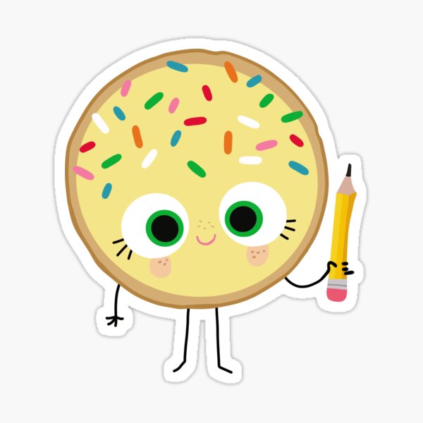"Smart Cookie Art" Sticker for Sale by EtherealEnigma Redbubble