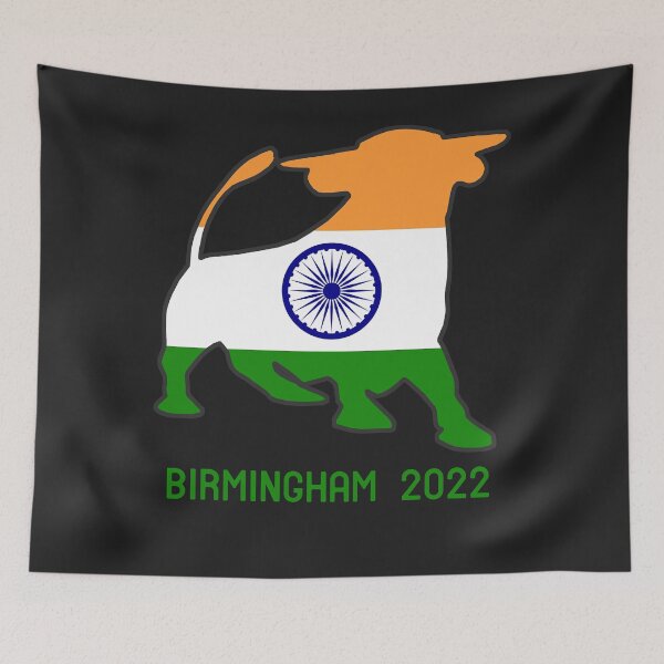 Item preview, India Commonwealth Bull Sticker designed and sold by Corelli87.