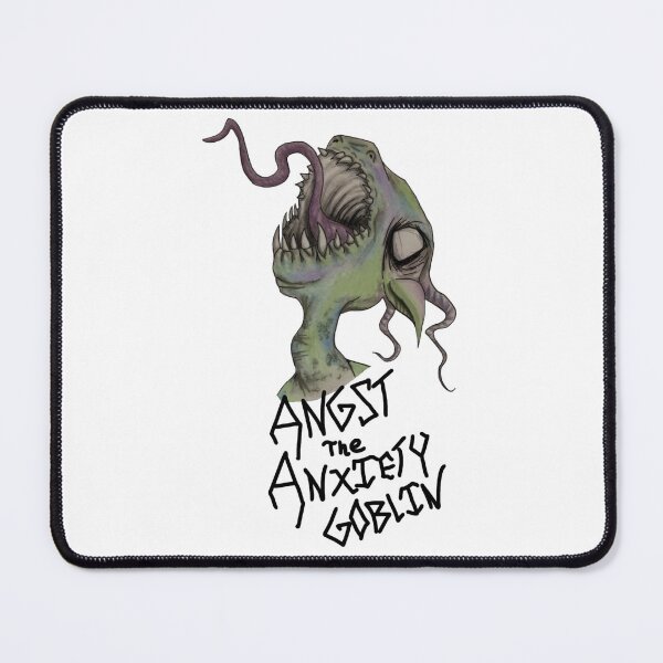 Item preview, Angst the anxiety goblin designed and sold by AwfullyArtful.