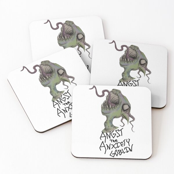 Item preview, Angst the anxiety goblin designed and sold by AwfullyArtful.