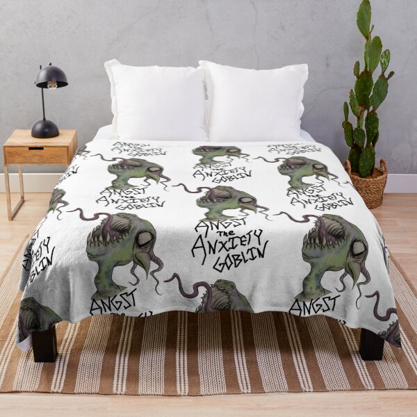 Item preview, Angst the anxiety goblin designed and sold by AwfullyArtful.