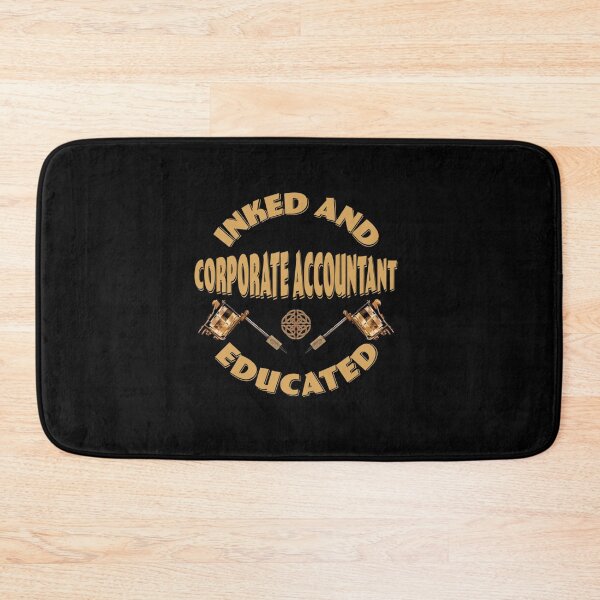 Item preview, INKED AND EDUCATED CORPORATE ACCOUNTANT designed and sold by sobriowslen.