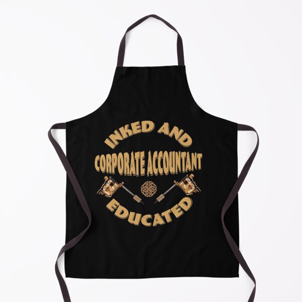 Item preview, INKED AND EDUCATED CORPORATE ACCOUNTANT designed and sold by sobriowslen.
