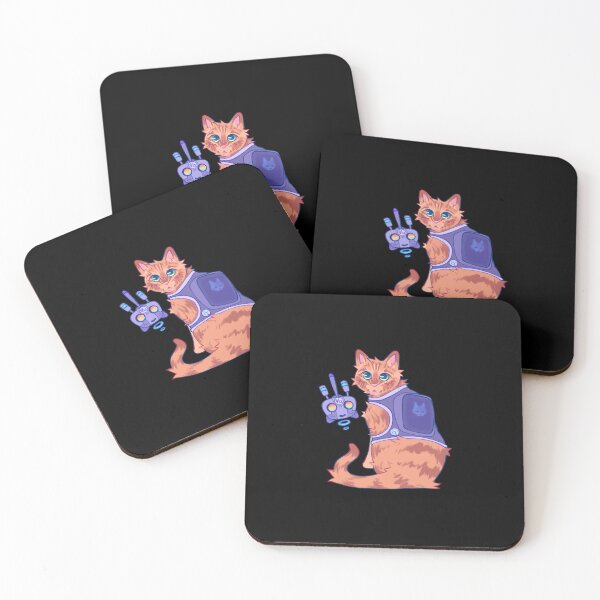 Item preview, stray game cartoon cute designed and sold by Garnettee.