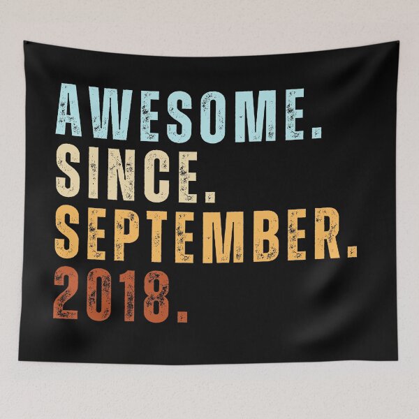 Item preview, Awesome Since September 2018 designed and sold by NoSpecialShop.
