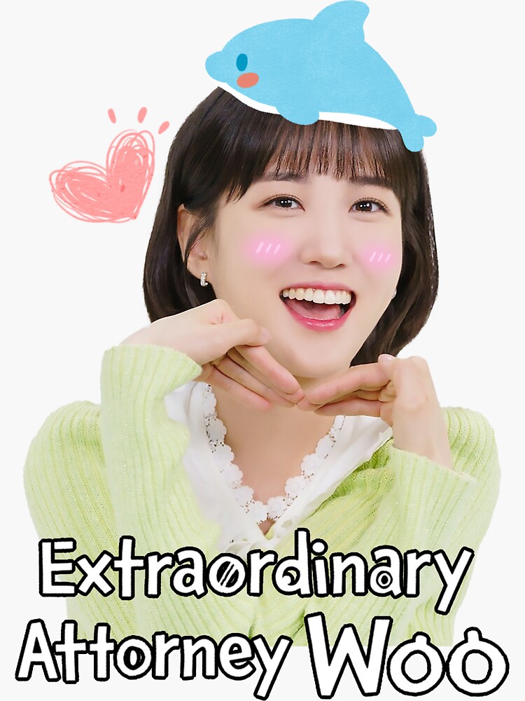 "extraordinary attorney woo" Sticker for Sale by AshleighPNL Redbubble
