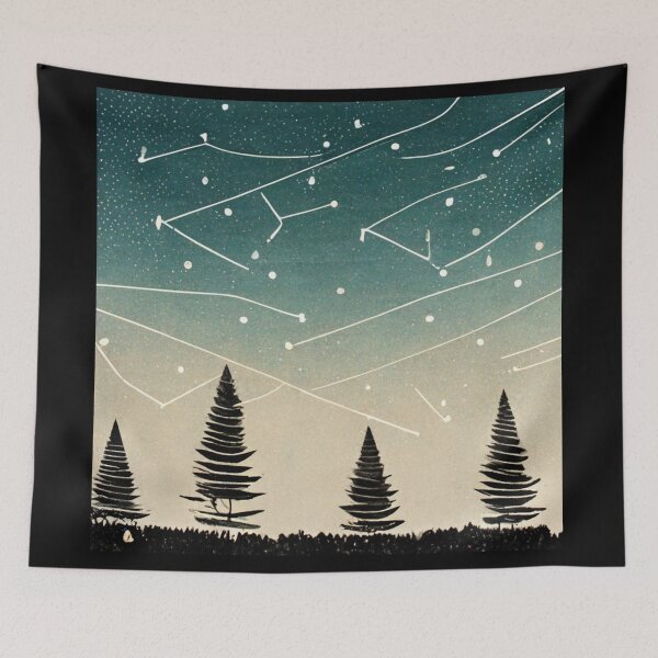 Item preview, A sky full of stars at dawn designed and sold by etherElric.
