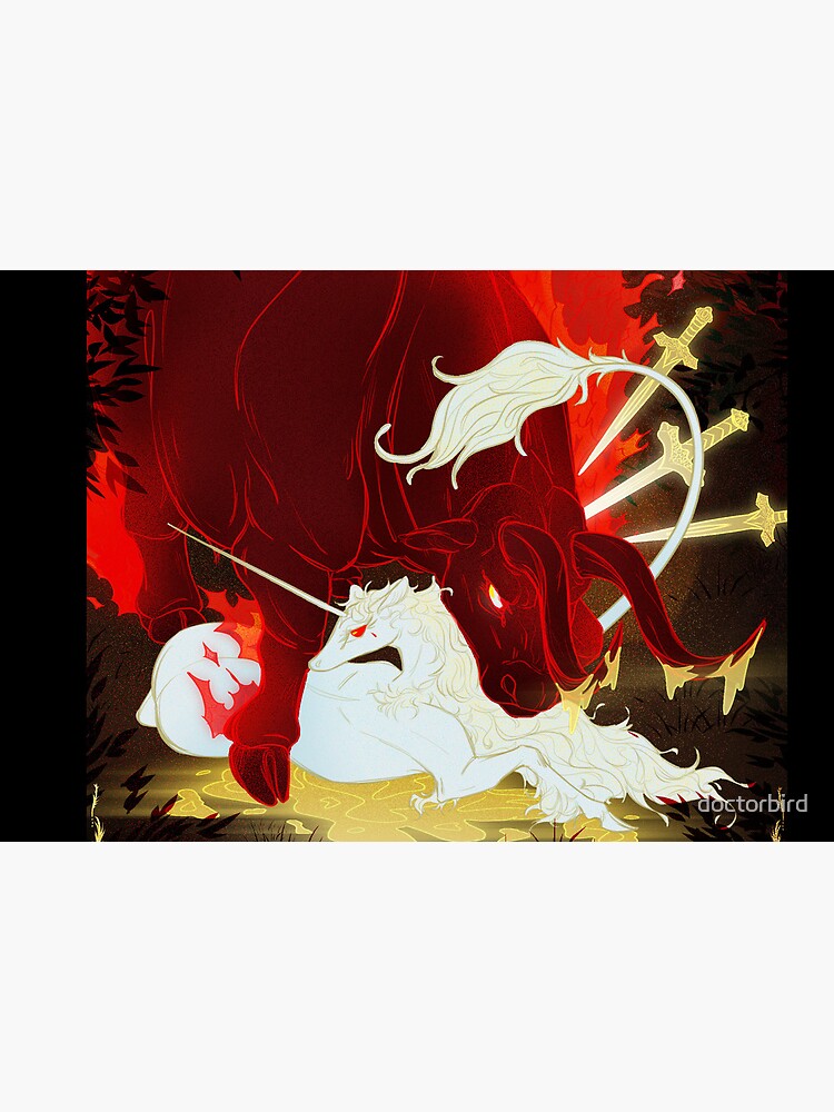 Last Unicorn and Bull by doctorbird