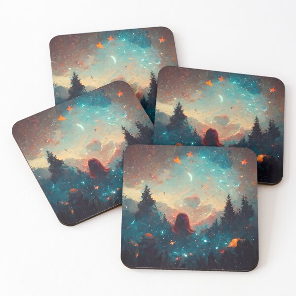 Item preview, Flickering Galaxies and Merging Realities designed and sold by MythicPrompts.