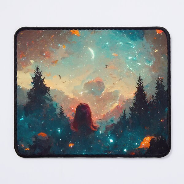 Item preview, Flickering Galaxies and Merging Realities designed and sold by MythicPrompts.
