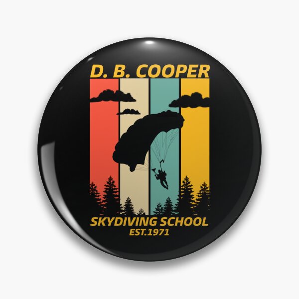 Item preview, D.B. Cooper - DB Cooper Skydiving School/Design For Fans designed and sold by KyungFloresSZ.