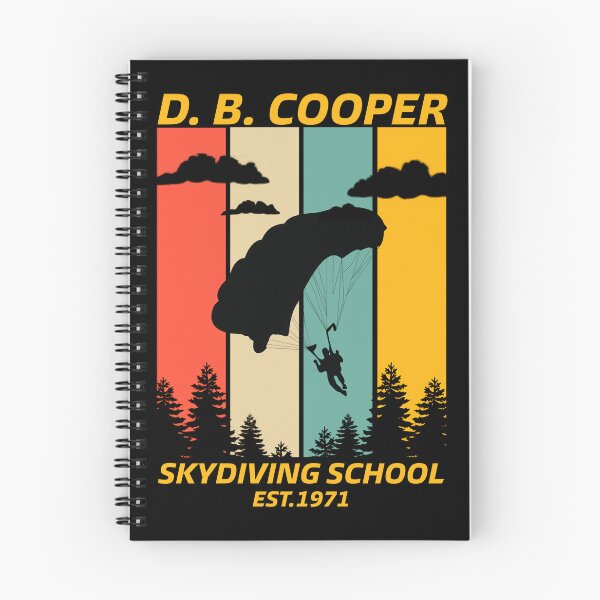 Item preview, D.B. Cooper - DB Cooper Skydiving School/Design For Fans designed and sold by KyungFloresSZ.