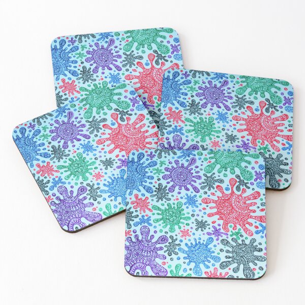 Item preview, Colorful SPLAT Mandala designed and sold by GDiEDesigns.