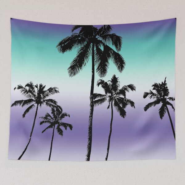 Item preview, Alexandrite tropical palms designed and sold by peggieprints.