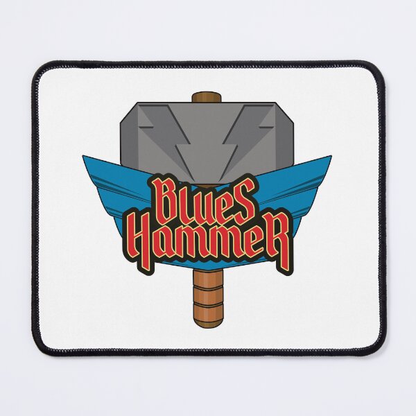 Item preview, Blues Hammer designed and sold by EMtheUnknown.