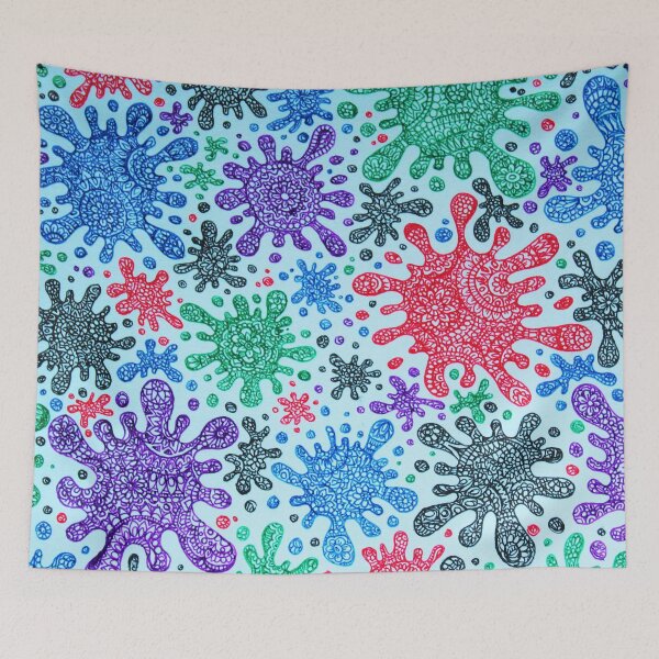 Item preview, Colorful SPLAT Mandala designed and sold by GDiEDesigns.