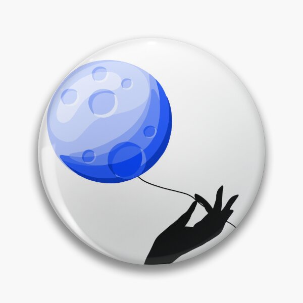 Item preview, blue moon balloon co logo designed and sold by charloottttee.