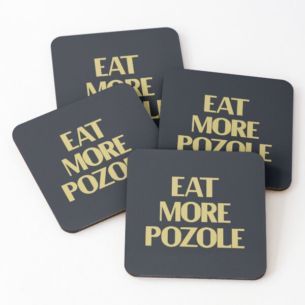 Item preview, Eat More Pozole - Bold Golden Text designed and sold by Chubuter.