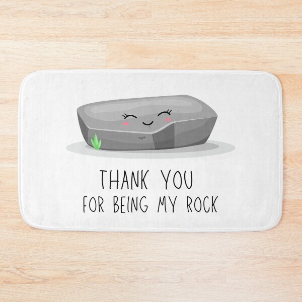 Item preview, Thank you for being my rock - Appreciation for teacher, Grateful for boss, Thankful for Coach, thank you friend designed and sold by CherieTree.