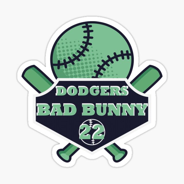 Shirts  Dodgers Bad Bunny White Green Allstar Celebrity Softball